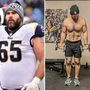 Hasonló átalakulást mutatott John Sullivan, aki 2019 februárjában még szerepelt a Super Bowlban a Los Angeles Ramsszel, majd nagyjából egy év alatt 30 kilótól megszabadulva 108 kilóra fogyott le.