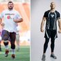 Joe Thomas 142 kilóról kezdte meg a fogyást, amikor visszavonult az NFL-ből. Eredetileg 115 kilóra ment le, de a Dwayne 