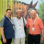 Három generáció öttusázó olimpiai bajnokai: Martinek János, Benedek Gábor, Török Ferenc