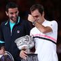 Federer megnyerte a 2018-as Ausztrál Open férfi egyes döntőjét 2018. január 28-án