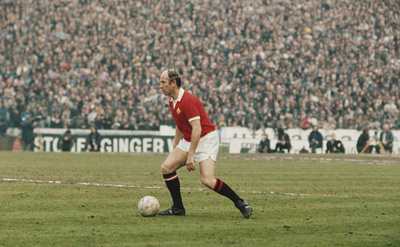 Sir Bobby Charltonra emlékeznek a Riverside Stadionban 2023. október 21-én