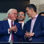 Frank-Walter Steinmeier német elnök és Pedro Sanchez spanyol miniszterelnök 