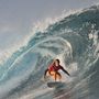 Caroline Marks szörf előfutamán 2024. augusztus 1-jén
