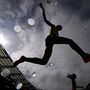  A női 3000 méteres akadályfutás versenyszáma a Stade de France-ban 2024. augusztus 4-én