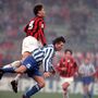 Marco van Basten az  AC Milan - IFK Göteborg mérkőzésen