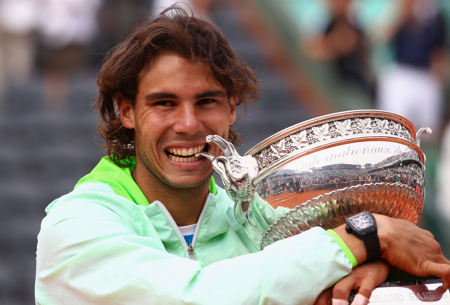 Rafael Nadal 2003-ban már első ATP-címét gyűjtötte be, és a legjobb 50 közé jutott a világranglistán. 16 évesen Hamburgban már a második Masters-tornáján vett részt.