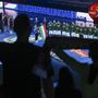 A magyar csapat a férfi kézilabda-világbajnokság középdöntőjében a II. csoport harmadik fordulójában játszott Katar - Magyarország mérkőzés előtt Varasdon