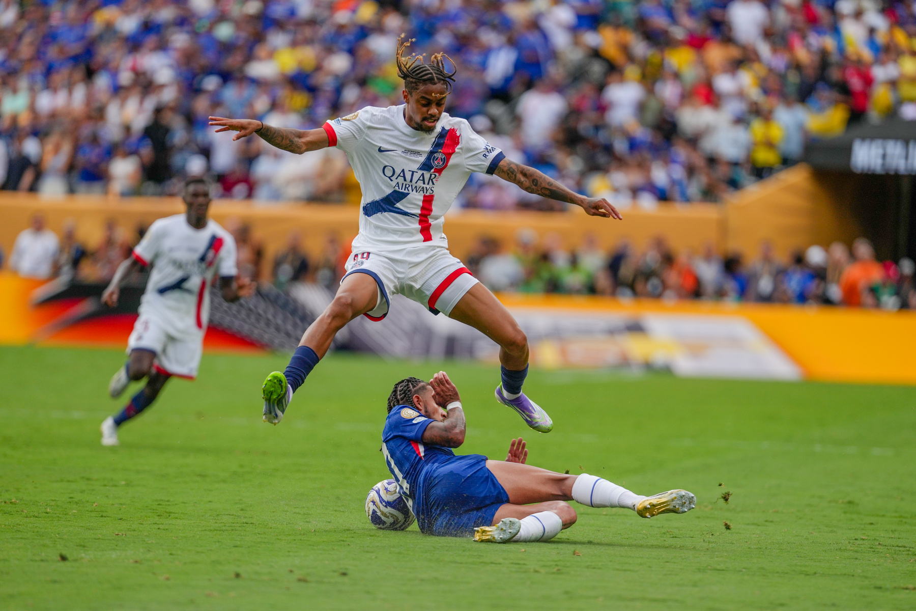 Reece James és Donald Trump amerikai elnök 