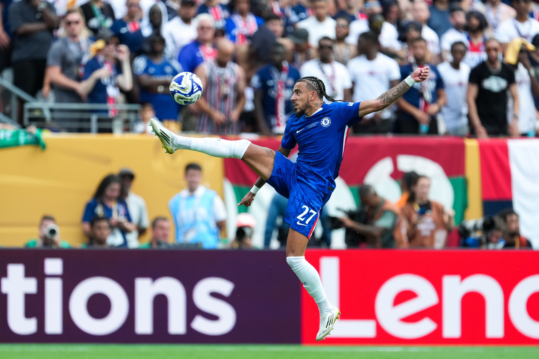 Reece James és Donald Trump amerikai elnök 