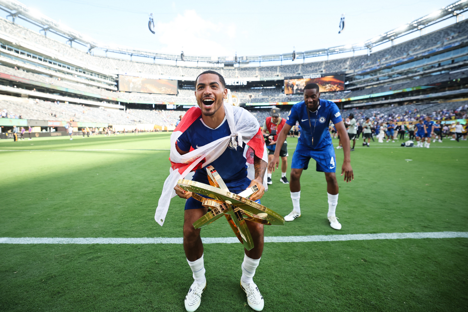 Reece James és Donald Trump amerikai elnök 