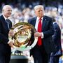 Gianni Infantino és Donald Trump amerikai elnök
