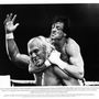 Sylvester Stallone és Hulk Hogan a Rocky III forgatásán 1982-ben