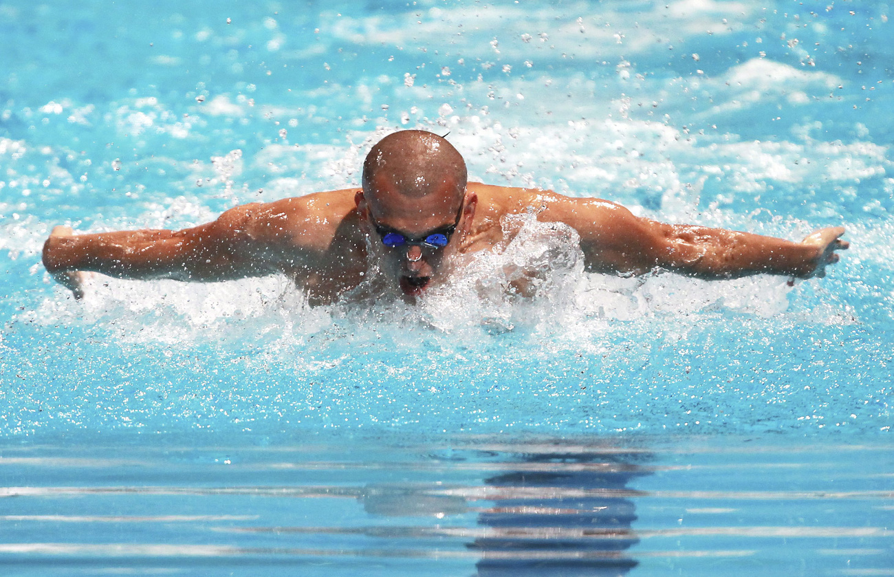 Verrasztó Dávid a férfi 400 méteres vegyes úszás döntőjében hatodik lett  a barcelonai úszó- világbajnokságon.