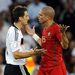 Klose és Pepe vitatkoznak