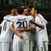 Benzema gólját ünneplik a spanyolok 