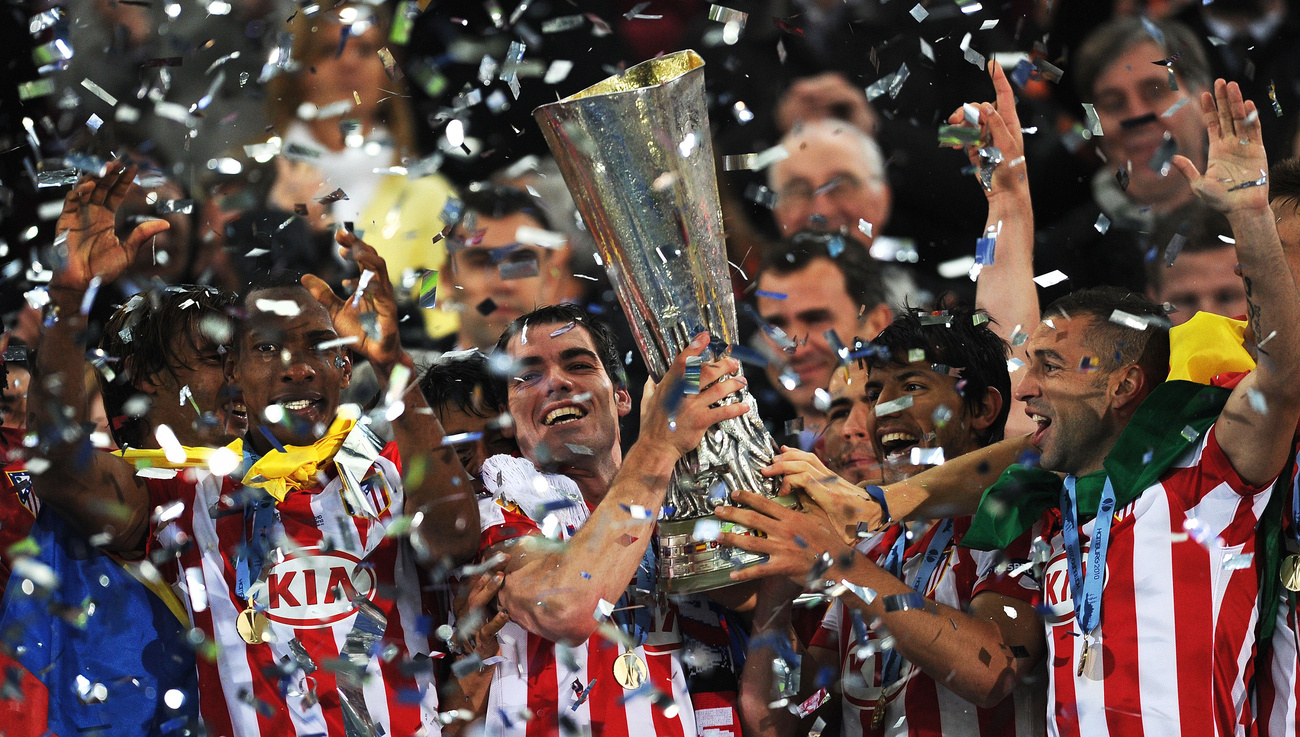 48 év után nyert európai kupát az Atlético Madrid.