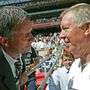 Sir Alex Fergusonnal, a Manchester United edzőjével