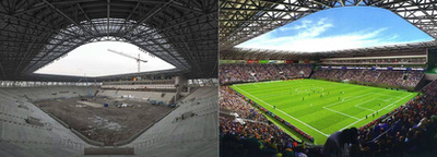 Este azonban még látványosabb. 