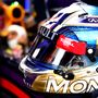 Monaco és csillogás Ricciardo sisakján