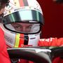 Sebastian Vettel a szabadedzésen