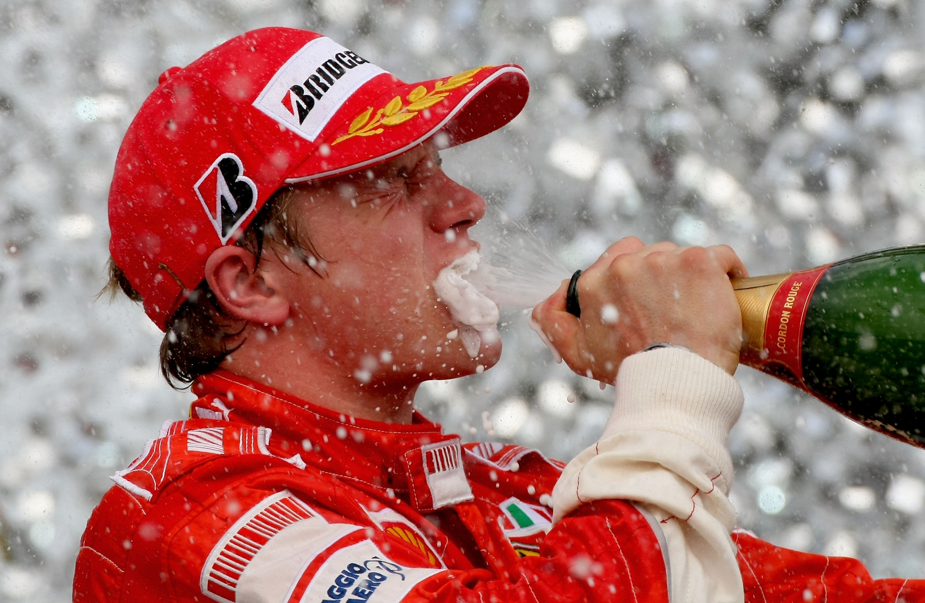 Kimi Räikkönen az Abu-Dzabi Nagydíj előtt 2021. december 12-én