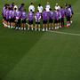 Néma gyásszal emlékezik az áldozatokra edzés előtt a Real Madrid