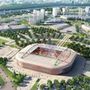 Szpartak Moszkva meccseinek helyet adó Otkrityije Aréna 42 ezres, 500 millió dollárból húzták fel (140 milliárd forint).
