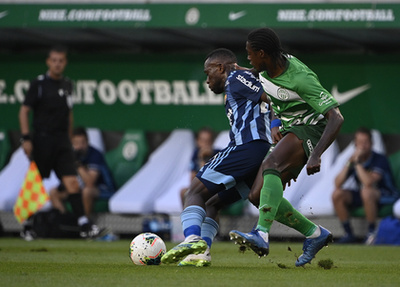 Ferencvárosi gólöröm a labdarúgó Bajnokok Ligája-selejtező 1. fordulójában játszott Ferencvárosi TC - Djurgarden mérkõzésen a Groupama Arénában 2020. augusztus 19-én.