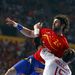 A házigazda spanyol válogatott nyerte a férfi kézilabda-világbajnokságot, miután a vasárnap esti barcelonai döntőben kiütötte az előző vb-n is ezüstérmes dánokat (35-19).