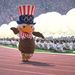 Sam, a fehérfejű rétisas, az 1984-es Los Angeles-i olimpia jelképe.