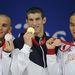 Cseh László Phelps mellett, ezüsttel a kezében, ezen az olimpián már másodszor