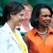 Condoleezza Rice volt amerikai külügyminiszter is kilátogatott a mérkőzésre.