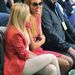 Djokovicsnak menyasszonya, Jelena Risztics is szurkolt a nézőtérről.