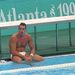 1996. július 27.
Benedek Tibor szomorkodik a medence szélén a Magyarország-Spanyolország vízilabda mérkőzés után a XXXVI. nyári olimpián. A mérkőzést a spanyol csapat nyerte így ők jutottak a döntőbe.