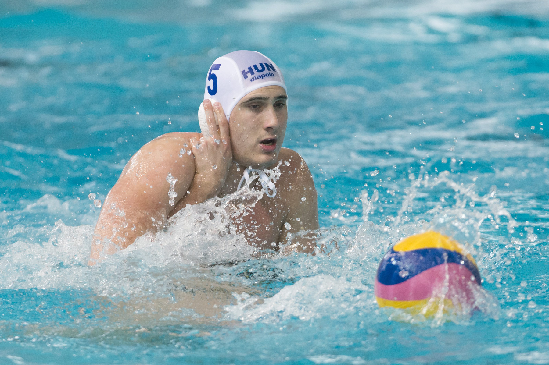 Varga Dániel (b) és a német Marin Restovic