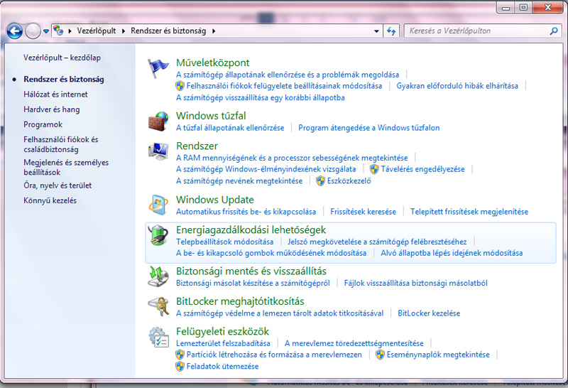Ezen a szinten nem szól sokszor a Windows 7. A Vistánál egy fokozattal szigorúbb volt a riasztás.