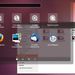 Az Ubuntu Linux áttetsző start menüje