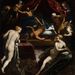 Jacopo Tintoretto: Herkules kiűzi a Faunt Omphale ágyából,1585.