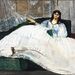 Edouard Manet: Legyezős hölgy, 1862.