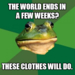 Foul Bachelor Frog szerint ezek a ruhák már jók lesznek a világvégéig