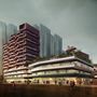 Mianshi Xidiwan Üzleti Központ
(Beijing Tianhua Architecture Planning & Engineering Co., Chendu, Kína)