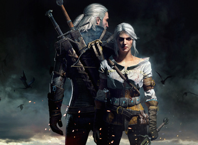 Bartlomiej Gawel: Geralt and Ciri (a The Witcher 3-ből)