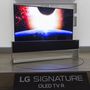Az LG nagy dobása, a feltekerhető képernyőjű Siganture Oled TVR.