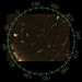 48 Leonida-meteor egy Coloradóban készült kompozit felvételen