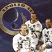 A teljes Apollo 14 legénység: Stuart A. Roosa, Alan B. Shepard Jr. és Edgar D. Mitchell.