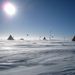 Kutató tábor az Amundsen-öbölnél