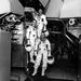 1967. január 19. Az utolsó szkafanderes csoportképek egyike a Kennedy Űrközpont küldetésszimulátorában. 