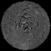 A Clementine holdszonda 1994-es kompozit képe a Hold északi sarkáról.