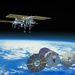 A Cygnus űrkapszula egy másik verziója dokkolásra készül az Orbital látványtervén.
