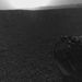 A rover által küldött első képek egyike, képfeldolgozás után.